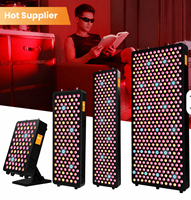 IDEATHERAPY Panneau de luminothérapie LED infrarouge à 9 longueurs d'onde pour la santé de la peau, la récupération musculaire et le corps entier
