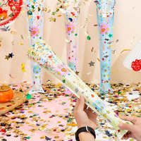 Vente en gros de confettis métalliques en aluminium, feux d'artifice de mariage à main, jouets pour remise des diplômes et enterrement de vie de jeune fille, gonflage automatique