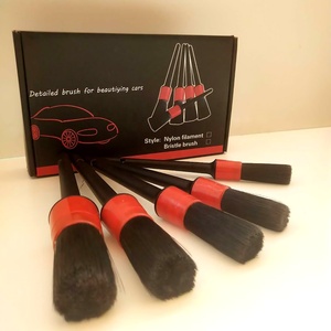 Cepillo de Limpieza Ultra Flexible de 6.4 Pulgadas, Negro, para el Cuidado del Automóvil, Herramientas de Detallado, Lavado y Limpieza Profesional - Product Image 4