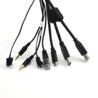 Cable de extensión para Panel frontal de chasis, interfaz Dual USB 3,0 + tipo C ++, interruptor de micrófono para auriculares, placa de circuito para servidor de ordenador, placa base