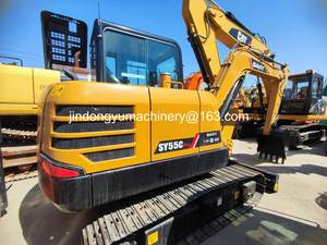 SY55ตีนตะขาบไฮดรอลิกรถขุดมือสองรถตักมือสอง - Product Image 4