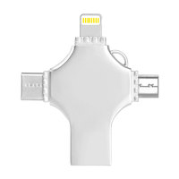 Cadeaux d'affaires promotionnels, clé USB pour téléphone portable 4 en 1, disque flash USB 4/8/16/32/64/128/256 Go