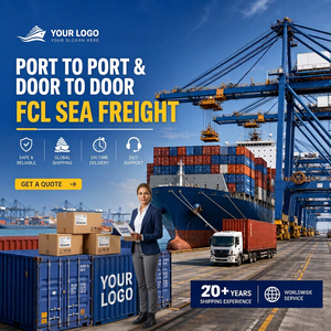 บริการขนส่งสินค้าทางทะเลราคาประหยัด FCL LCL รวมสินค้า บริการโลจิสติกส์ จากตัวแทนขนส่งสินค้าที่เซินเจิ้น ไปยัง สหรัฐอเมริกา แคนาดา - Product Image 1