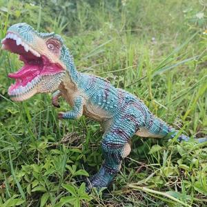 Yxs grand jouet <span class=keywords><strong>de</strong></span> <span class=keywords><strong>dinosaure</strong></span> en caoutchouc souple pour enfants simulation jurassique Tyrannosaurus Rex double colonne vertébrale modèle <span class=keywords><strong>de</strong></span> dragon décrochage - Product Image 2