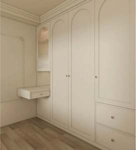 Fabricante de Armarios, Armarios de Dormitorio Modernos y Lujosos Personalizados en Forma de U, Sistema de Vestidor para Hotel y Comedor - Product Image 5