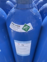 Cylindre de gaz oxygène industriel haute pression rechargeable pour le stockage de gaz