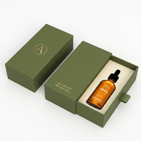 Boîte en carton vide de luxe personnalisée pour flacon compte-gouttes d'huile essentielle de 10 ml, 30 ml, 50 ml, emballage pour soins de la peau