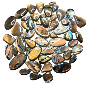 Haute qualité 100% Quartz naturel Cabochon en vrac perle de pierres précieuses 20-45mm mélange forme taille libre Lot en gros pour la fabrication de bijoux fins - Product Image 3