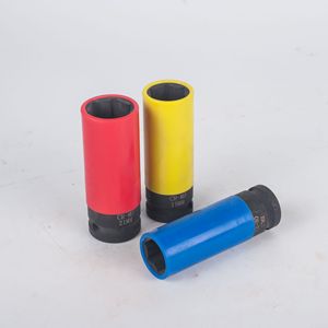 1/2Inch Drive <strong>17mm</strong> 19mm 21mm Colorful CR-MO Impact <strong>Socket</strong> 3pcs Set - Product Image 5
