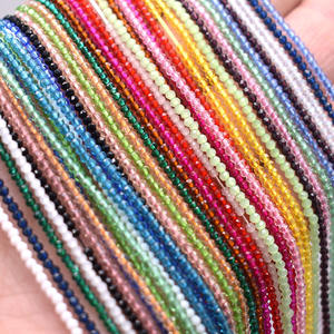 Cuentas pequeñas de piedra Natural, espinelas de cuentas facetadas, 2mm, 195 unidades, espaciador suelto para fabricación de joyas, pulsera y collar DIY - Product Image 4