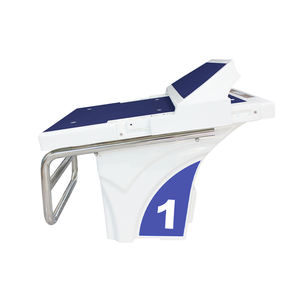 Picche di lusso <span class=keywords><strong>in</strong></span> fibra di vetro piscina blocco di partenza Anti-scivolo 1 passo filtro pompa Skimmer-completo piscina da competizione - Product Image 3