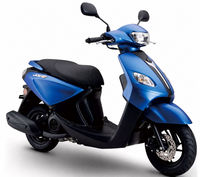 Scooter à essence 110CC, 4 temps, refroidissement par air, CVT, frein à disque et à tambour, 80 km/h, démarrage électrique, STAHO FH110T-JG, cyclomoteur pour adultes