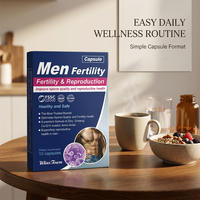 Capsules de soutien à la fertilité masculine - Complément alimentaire à base de Maca et de Ginseng pour le bien-être masculin et la vitalité quotidienne