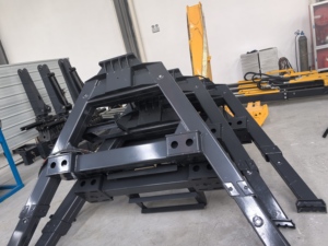 산림 기계 접이식 암 트레일러, 트럭 다리가 있는 목재 리프팅 트랙터 - Product Image 6