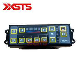 11LB-90112 için kontrol paneli için <span class=keywords><strong>HYUNDAI</strong></span> hafriyat makinesi parçaları R210-7 R225-7 ekskavatör klima kontrol paneli - Product Image 1