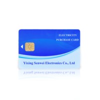 Compteur d'énergie intelligent monophasé prépayé GSM avec carte IC, relais et options de communication (RS485/GPRS/LORA) Système gratuit