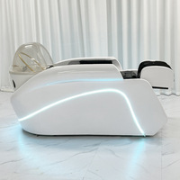 Lit de spa capillaire avec bande lumineuse LED, panneau de commande numérique, boutons tactiles, fauteuil de lavage de cheveux, équipement intelligent pour salon