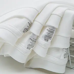 무거운 단색 250g 100% 면 라운드 넥 반팔 T 셔츠 두꺼운 순수 흰색 바닥 스포츠 스웨트 셔츠 남성