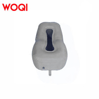 WOQI Canapé gonflable pliable ultra-léger au design moderne pour le camping en plein air, les pique-niques à la plage ou les journées paresseuses