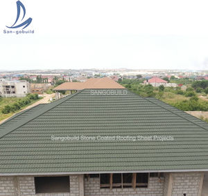 Bon Stock Matériaux de <span class=keywords><strong>Construction</strong></span> Villa <span class=keywords><strong>Neuve</strong></span> House Resort Toit Résidentiel Plan Tuiles en Métal Revêtues De Pierre <span class=keywords><strong>Prix</strong></span> Philippines - Product Image 5