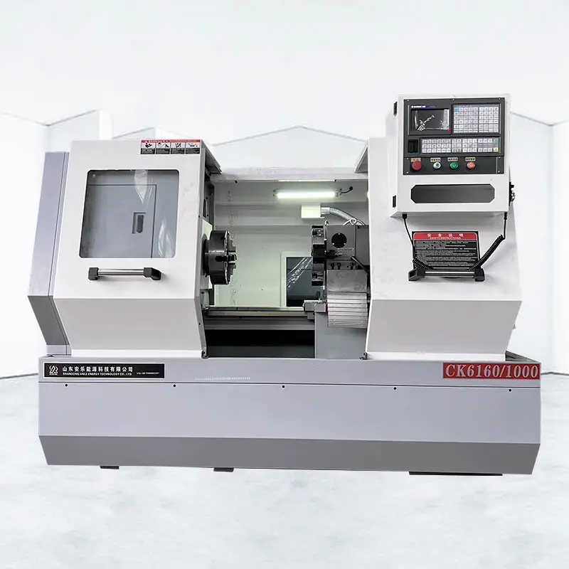 Torno Suíço Torno CNC Barato Torno De Metal Bancada Lancamento CK6160 Precisão Matthews Torno De Metal