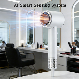 Secador de Pelo Súper Inteligente de Alta Velocidad, Secador Iónico Digital Profesional de Salón con Tecnología de Iones Negativos para Peinado con IA Inteligente - Product Image 2