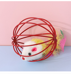 Vendita Diretta del Produttore di Giocattoli Colorati, Giocattoli Interattivi per Gatti con Topo Rotolante - Product Image 6