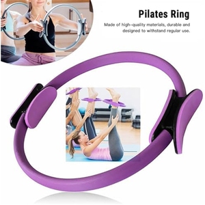 Kit Pilates con Palla da Yoga da 25 cm e Fasce Elastiche a 5 Livelli <span class=keywords><strong>per</strong></span> <span class=keywords><strong>Glutei</strong></span> e Core, Attrezzatura Fitness da Viaggio <span class=keywords><strong>per</strong></span> Allenamento a Casa - Product Image 2