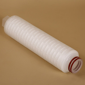 10-Inch Microporous Pleated Filter Cartridge Pp Polypropylene 222 Triangular Tip Water Purification Filter - Product Image 3