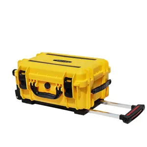 Custom Hardcase L430 Waterproof Hard Plastic Tool Box with Wheels for 18650 Portable Power Station