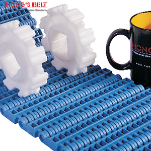 Hongsbelt modüler bant konveyör fiyat plastik konveyör konveyör bant modüler su ürünleri işleme endüstrisi için - Product Image 6