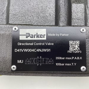 Vanne hydraulique directionnelle D41VW004C4NJW NG10 CETOP5 à solénoïde 4 voies 350 bars haute pression - Product Image 4