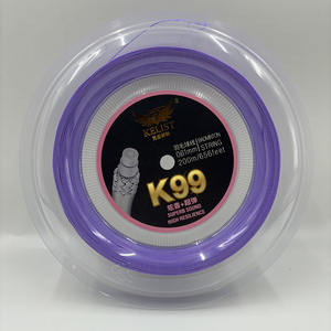 PRO99 racchette da <span class=keywords><strong>Badminton</strong></span> in Nylon ad alta elasticità con cordoncino da racchetta da 0.61mm 200m mulinello viola <span class=keywords><strong>Badminton</strong></span> prodotti - Product Image 3