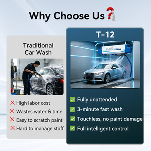 Meilleure machine de lavage de voitures sans contact à bras unique en L, laveuse de véhicules automatique pour stations-service et centres de lavage de voitures - Product Image 5
