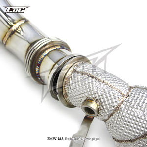 Tubo de Escape Personalizado de Acero Inoxidable <span class=keywords><strong>M8</strong></span> F91 X5M F95 X6M F96 M5 F90 para <span class=keywords><strong>BMW</strong></span>, Tubo de Escape con Catalizador - Product Image 4