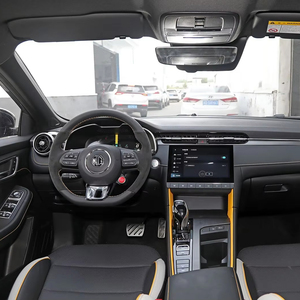 <span class=keywords><strong>MG</strong></span> 6 Pro 2021 1.5T Turbo Automatica Guida a Sinistra Sedili in Pelle Cerchi R18 Hatchback Alta Qualità-Prezzo <span class=keywords><strong>Auto</strong></span> Usata <span class=keywords><strong>Nera</strong></span> - Product Image 4