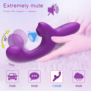Potente Vibratore Dildo con Funzione di Suzione per Donne, Stimolatore Clitorideo a Vuoto, Dildo in Silicone con Movimento Oscillante, Certificato CE, Giocattolo per Adulti - Product Image 1