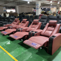 Fauteuil chaise home cinéma en bois massif cinéma fauteuil inclinable électrique salle multimédia fonctionnel sièges de cinéma sièges de théâtre