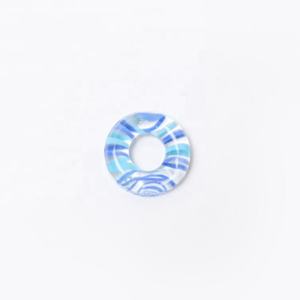 Anillo de cristal colorido para Decoración de mesa, soporte de cristal con gancho de cristal para Murano, servilleta para banquete, comestibles japoneses, palillos - Product Image 6