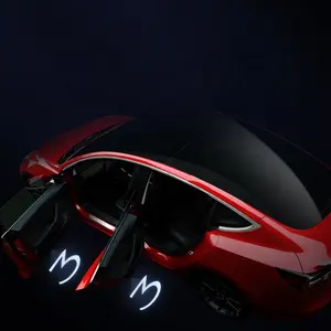 Индивидуальный дизайн логотипа беспроводной 3D Автомобильный Дверной светодиодный привидение Тень лазерный проектор огни Автомобильный Дверной свет для автомобилей