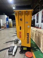 SB140 pour marteau brise-roche, excavatrices de 34 à 42 tonnes, diamètre de la pointe de 155 mm, couleur jaune, garantie d'un an, Shandong Construction