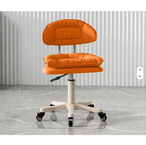 Silla Giratoria Ergonómica con Respaldo Ajustable, Silla de Computadora, Silla de Maquillaje para Dormitorio de Niñas - Product Image 4