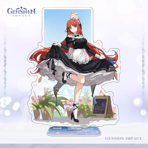 Venta al por mayor personalizable genshin impacto acrílico soportes genshin impacto personajes figura acrílico adorno decorativo - Product Image 3