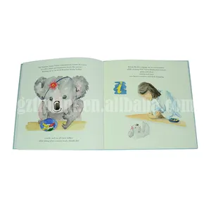 ハードカバーの本の印刷子供動物の本の印刷速い配達