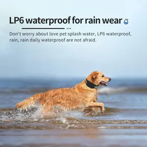 Intelligentes automatisches Anti-Barking-Hunde halsband HD-Digital anzeige IP67 Wasserdichtes Halsband für wiederauf ladbare <span class=keywords><strong>Bark</strong></span> Stopper für Hunde Stop Barking - Product Image 5