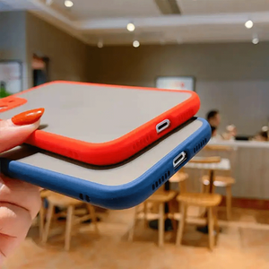 Translucide Mode Antichoc Pare-chocs Téléphone Cas Mat Lisse Sensation Téléphone Cas pour <span class=keywords><strong>Iphone</strong></span> 11 \ 12 \ 13 \ <span class=keywords><strong>14</strong></span> \ 15 \ 16 <span class=keywords><strong>Pro</strong></span> <span class=keywords><strong>Max</strong></span> - Product Image 5