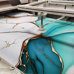 Hoja de mármol de PVC de tablero UV al por mayor de fábrica con precio <span class=keywords><strong>barato</strong></span> impreso con servicio de procesamiento de alta calidad - Product Image 1