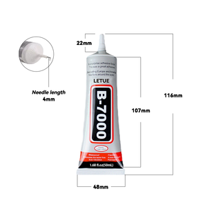 กาวอีพ็อกซี่อเนกประสงค์ <span class=keywords><strong>B7000</strong></span>เป็นมิตรกับสิ่งแวดล้อมและกาวซีลสำหรับบรรจุภัณฑ์งานไม้การขนส่งลักษณะแก้ว - Product Image 3