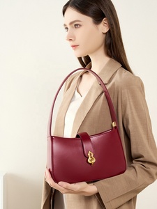 Borsa a tracolla di lusso in vera pelle, - Product Image 5