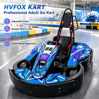 Go Kart Eléctrico Todoterreno para Adultos para Parque de Atracciones, Batería de Litio de 72V, Freno de Disco Hidráulico, Jaula Antivuelco, Gran Autonomía